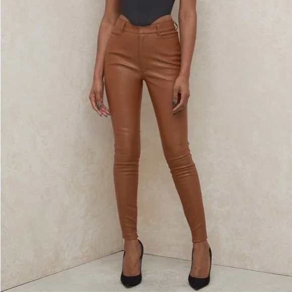 House of CB Pants Jumpsuits House Of Cb Cora Tan Vegan